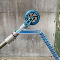 Striker Lucky Custom Build - Silver/Blå-ScootWorld.se