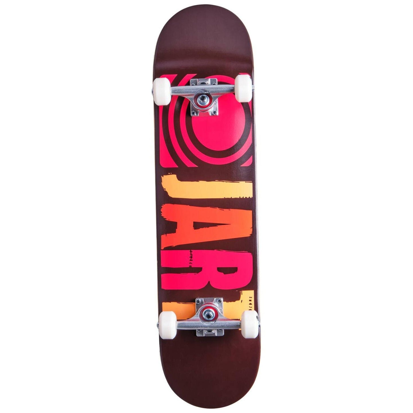 Jart Classic Komplet Skateboard - Brun/Orange/Röd-ScootWorld.se