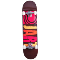 Jart Classic Komplet Skateboard - Brun/Orange/Röd-ScootWorld.se