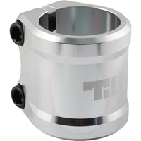 Tilt ARC Double Sparkcykel Clamp - Silver-ScootWorld.se