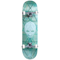 Enuff Geo Skull Komplet Skateboard - Grøn-Skateboards-ScootWorld.se