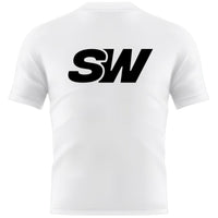 ScootWorld SW Logo Tshirt - Vit-ScootWorld.se