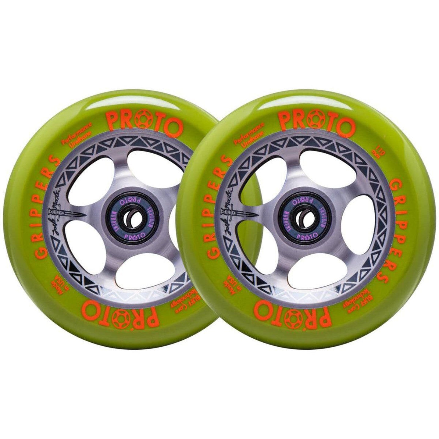 Proto Gripper Signature Sparkcykel Hjul 2-pak - Zack Martin-ScootWorld.se