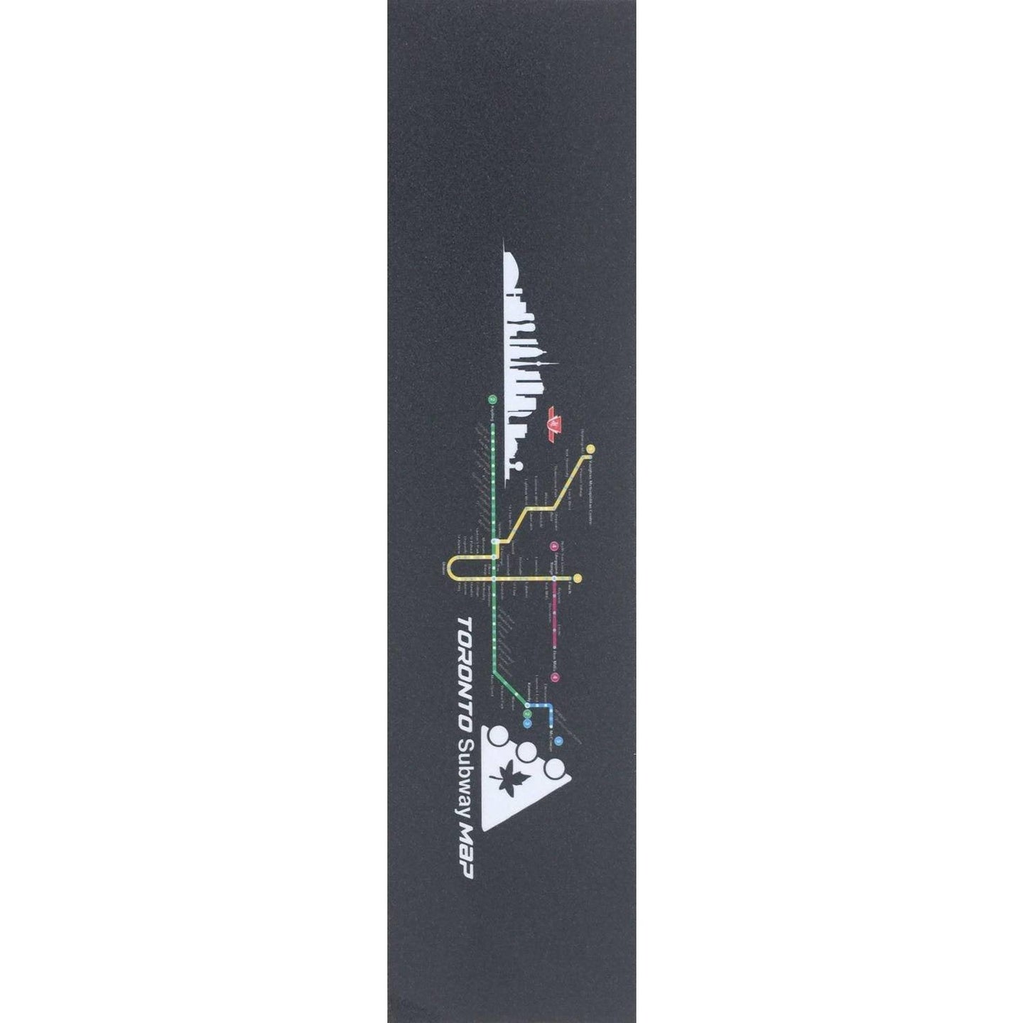 Trynyty Toronto Subway Map Sparkcykel Griptape - Metro-ScootWorld.se
