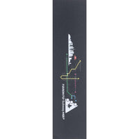 Trynyty Toronto Subway Map Sparkcykel Griptape - Metro-Griptape till sparkcyklar-ScootWorld.se