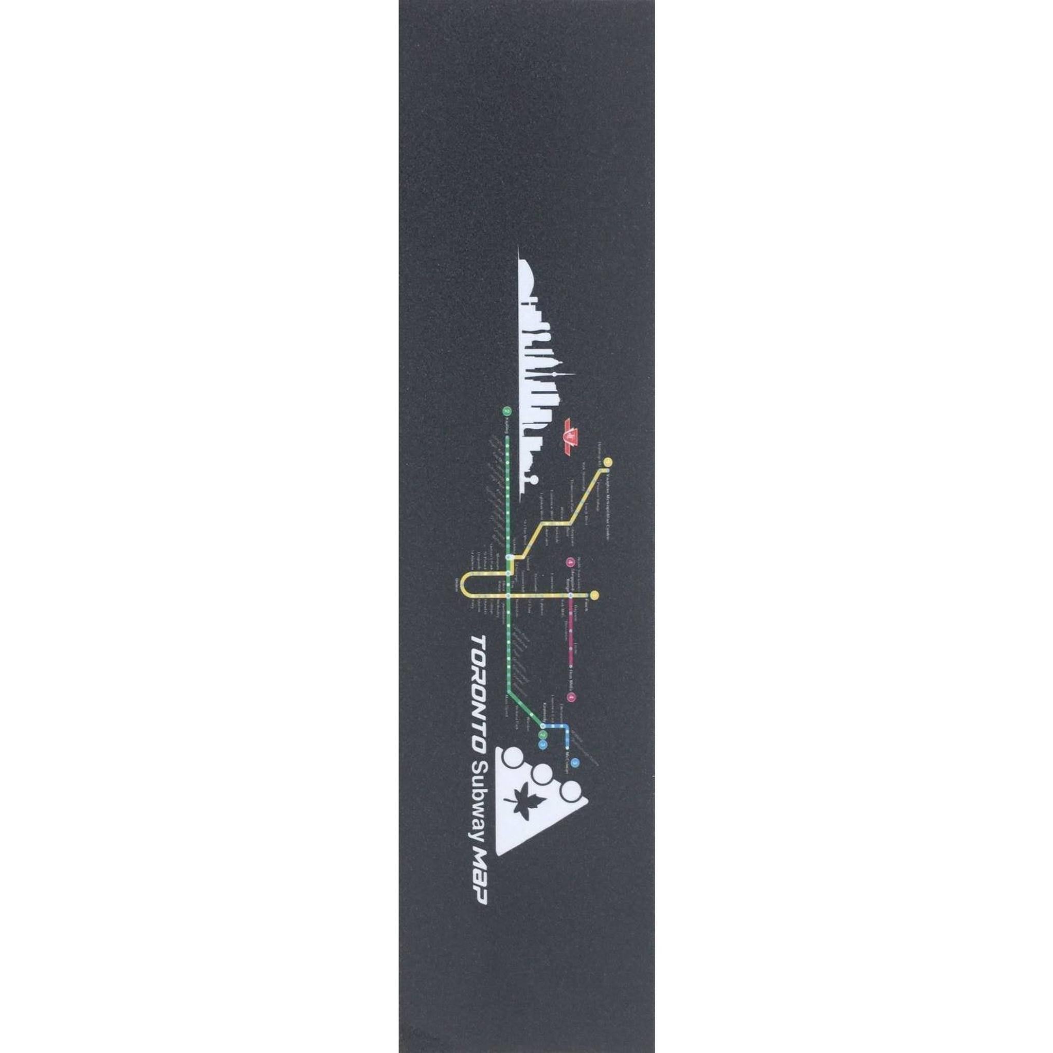 Trynyty Toronto Subway Map Sparkcykel Griptape - Metro-ScootWorld.se