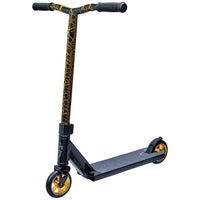 Crisp Blaster Mini Trick Sparkcykel - Black/Gold Cracking-ScootWorld.se