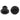 Root R2 Bar Ends - Svart-ScootWorld.se