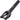 Lucky Huracan V2 SCS/HIC Sparkcykel Framgaffel - Svart-ScootWorld.se