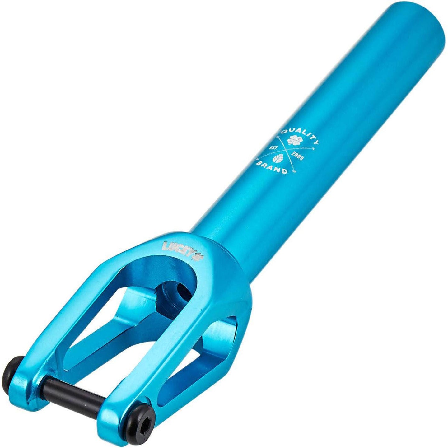Lucky Huracan V2 SCS/HIC Sparkcykel Framgaffel - Turkos-ScootWorld.se