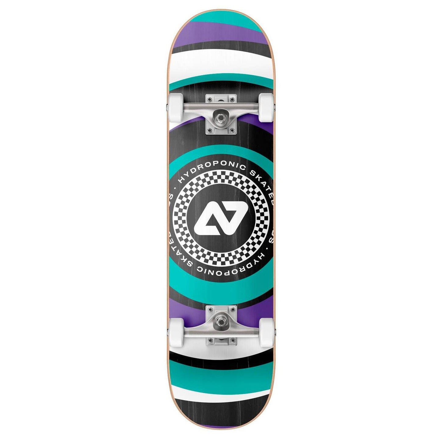 Hydroponic Circular Skateboard - Turquoise-ScootWorld.se