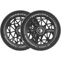 Oath Bermuda 110MM Hjul Till Sparkcykel 2-Pak - Black-Hjul till sparkcyklar-ScootWorld.se