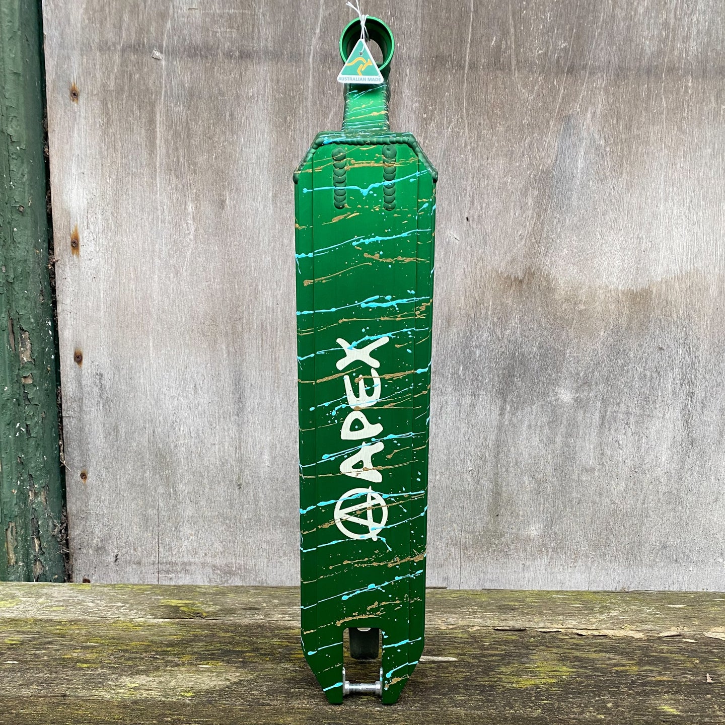 Limited Apex ID Green Trick Sparkcykel Deck - Grön-ScootWorld.se