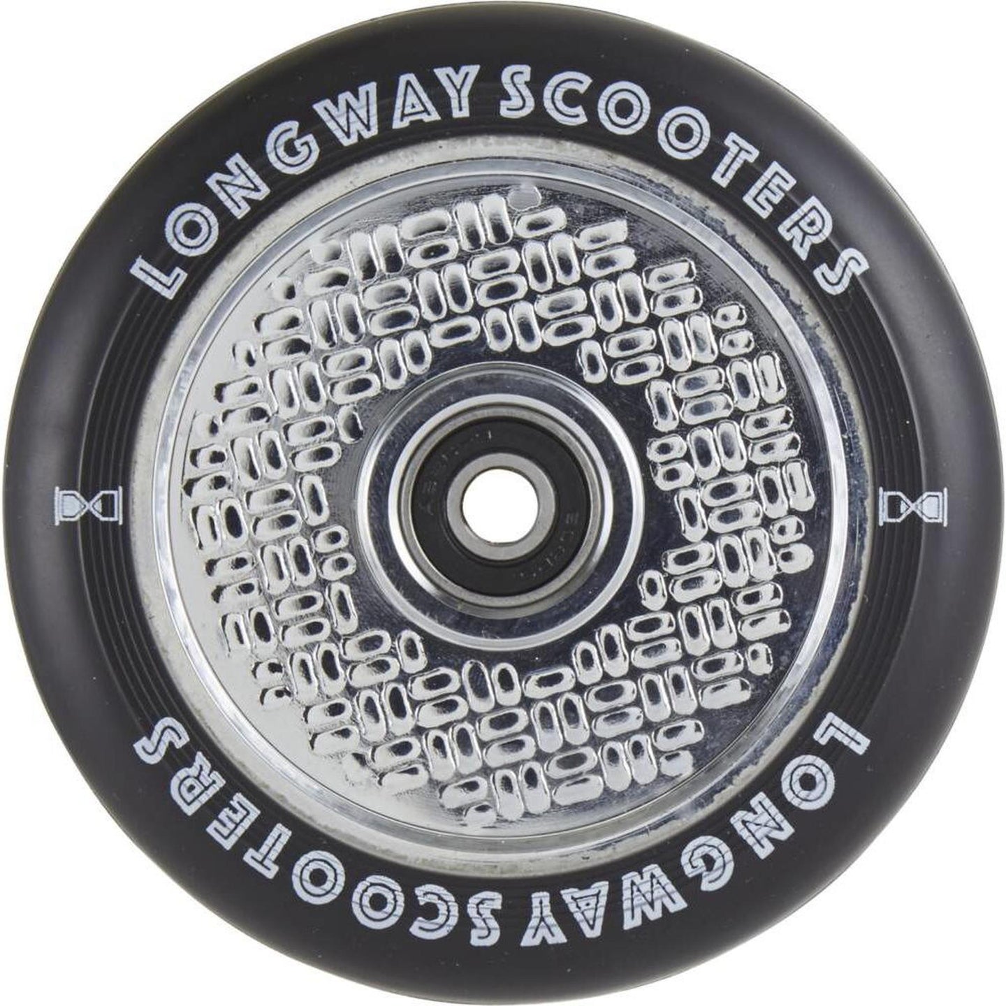 Longway FabuGrid Sparkcykel Hjul - Chrome-ScootWorld.se