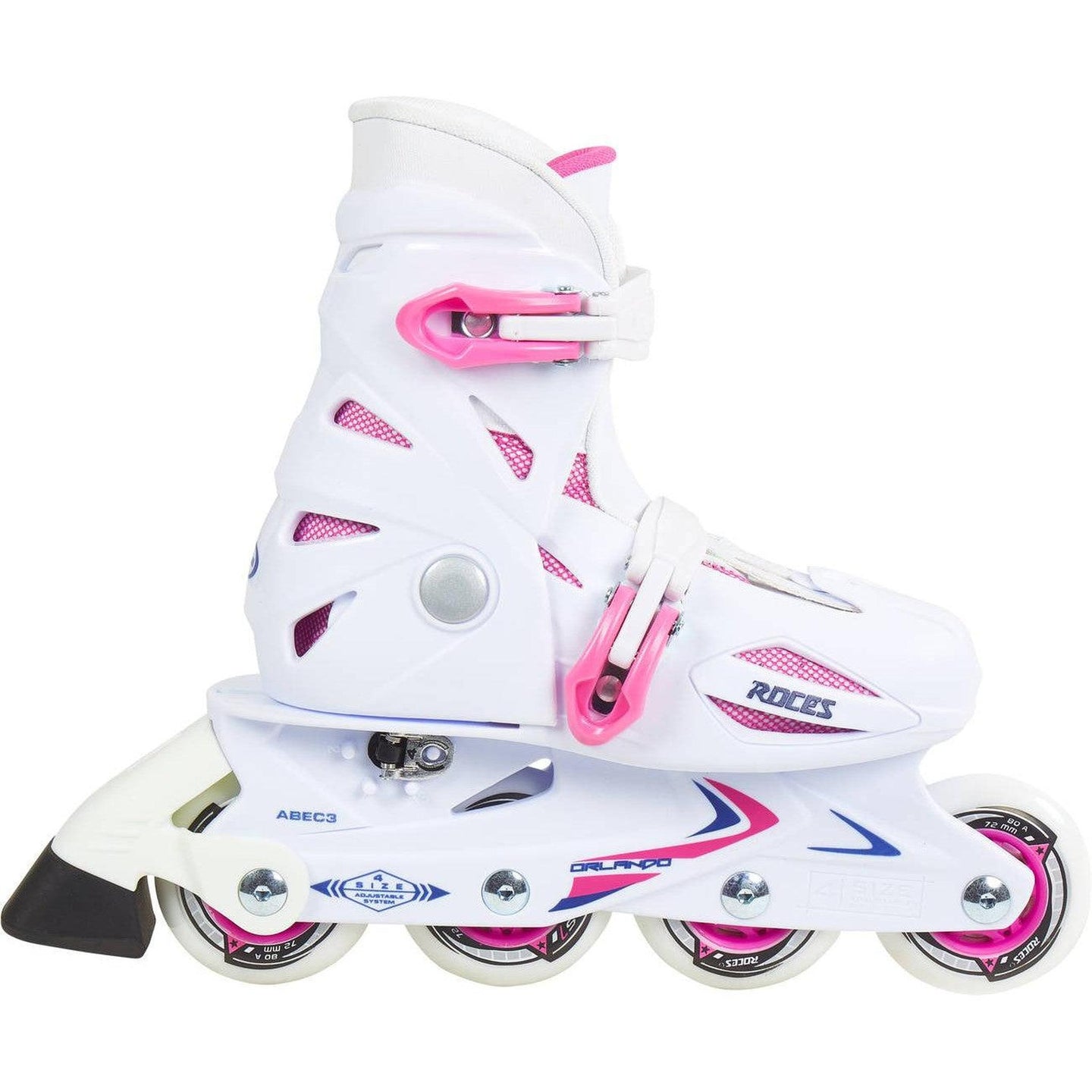 Roces Orlando || Inlines Tjej - Vit/Pink-ScootWorld.se
