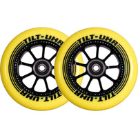 Tilt UHR Sparkcykel Hjul - Gul-ScootWorld.se