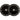 Root Air Kickbike Hjul 2-Pak - Svart-ScootWorld.se
