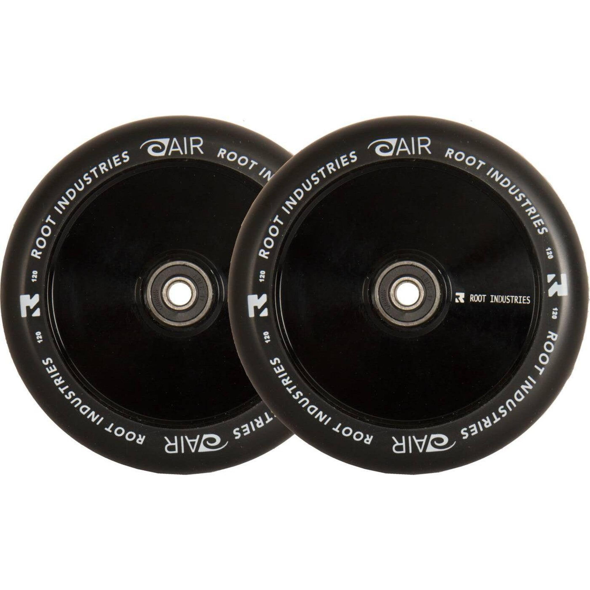 Root Air Kickbike Hjul 2-Pak - Svart-ScootWorld.se