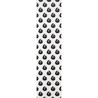 Hella Grip Sloth Dot Kickbike Griptape - Black Sloths On White-ScootWorld.se