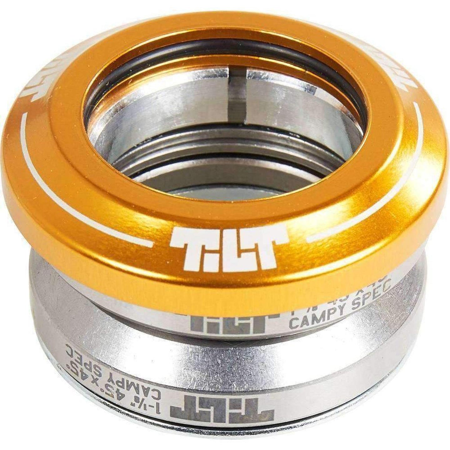 Tilt Integrated Kickbike Headset - Gold-ScootWorld.se