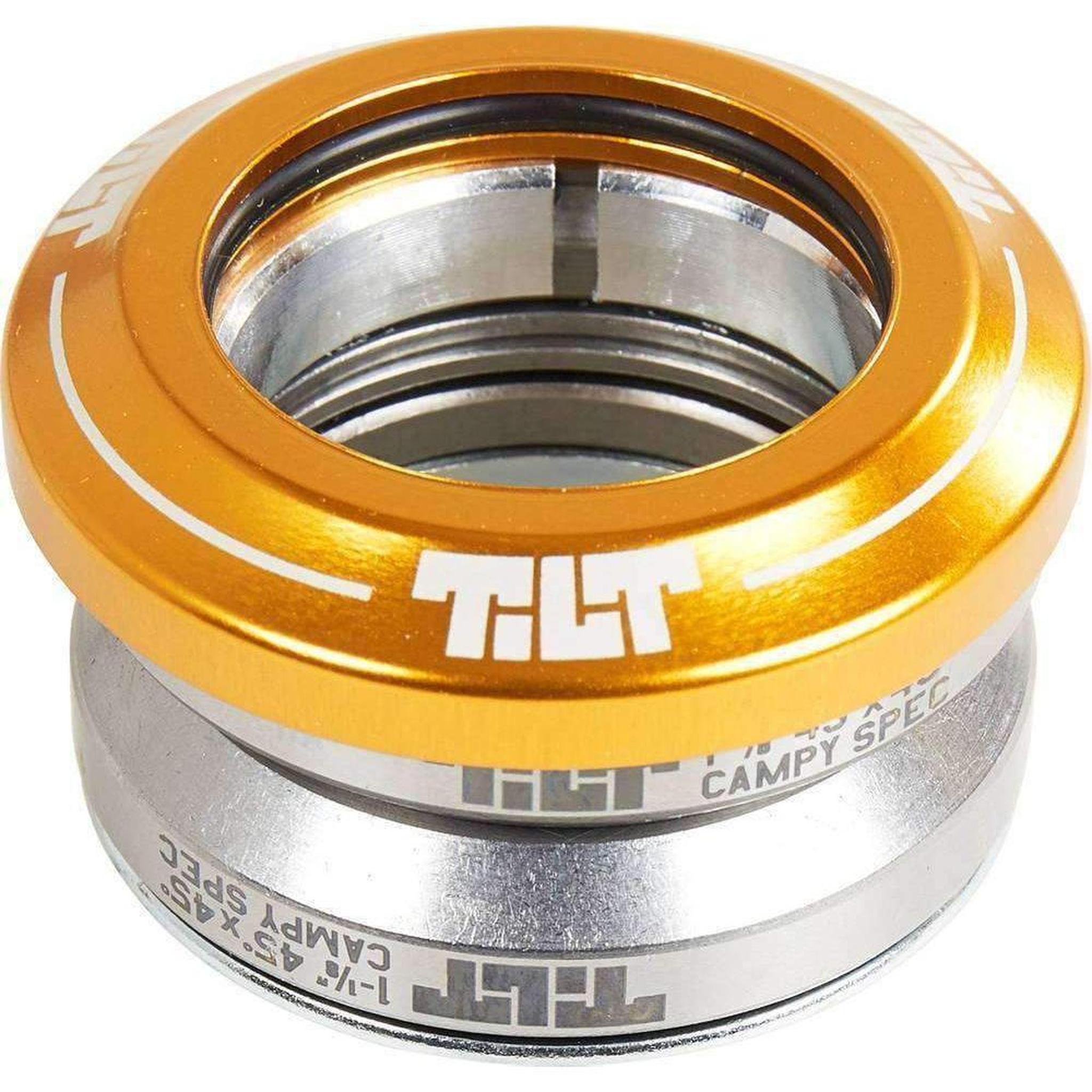 Tilt Integrated Kickbike Headset - Gold-ScootWorld.se
