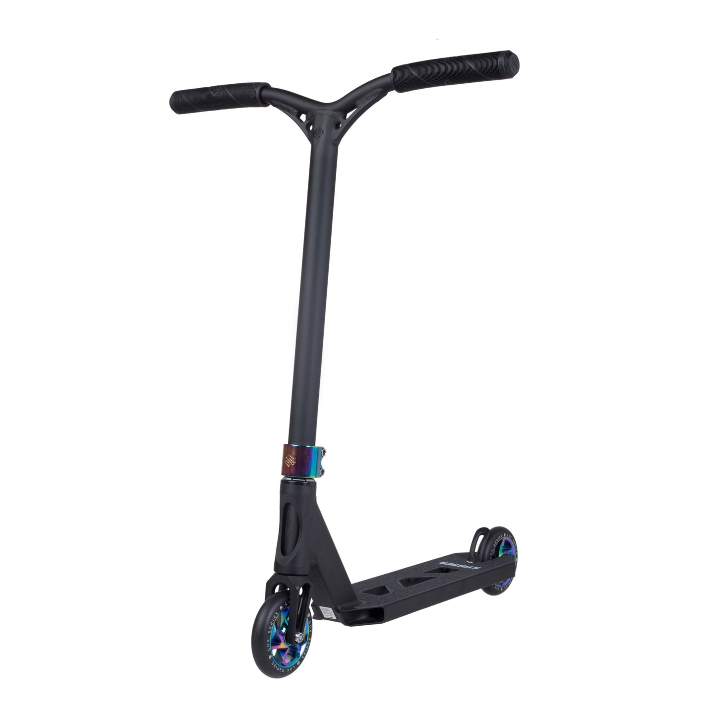 Striker Lux Youth Trick Sparkcykel - Svart/Rainbow-ScootWorld.se