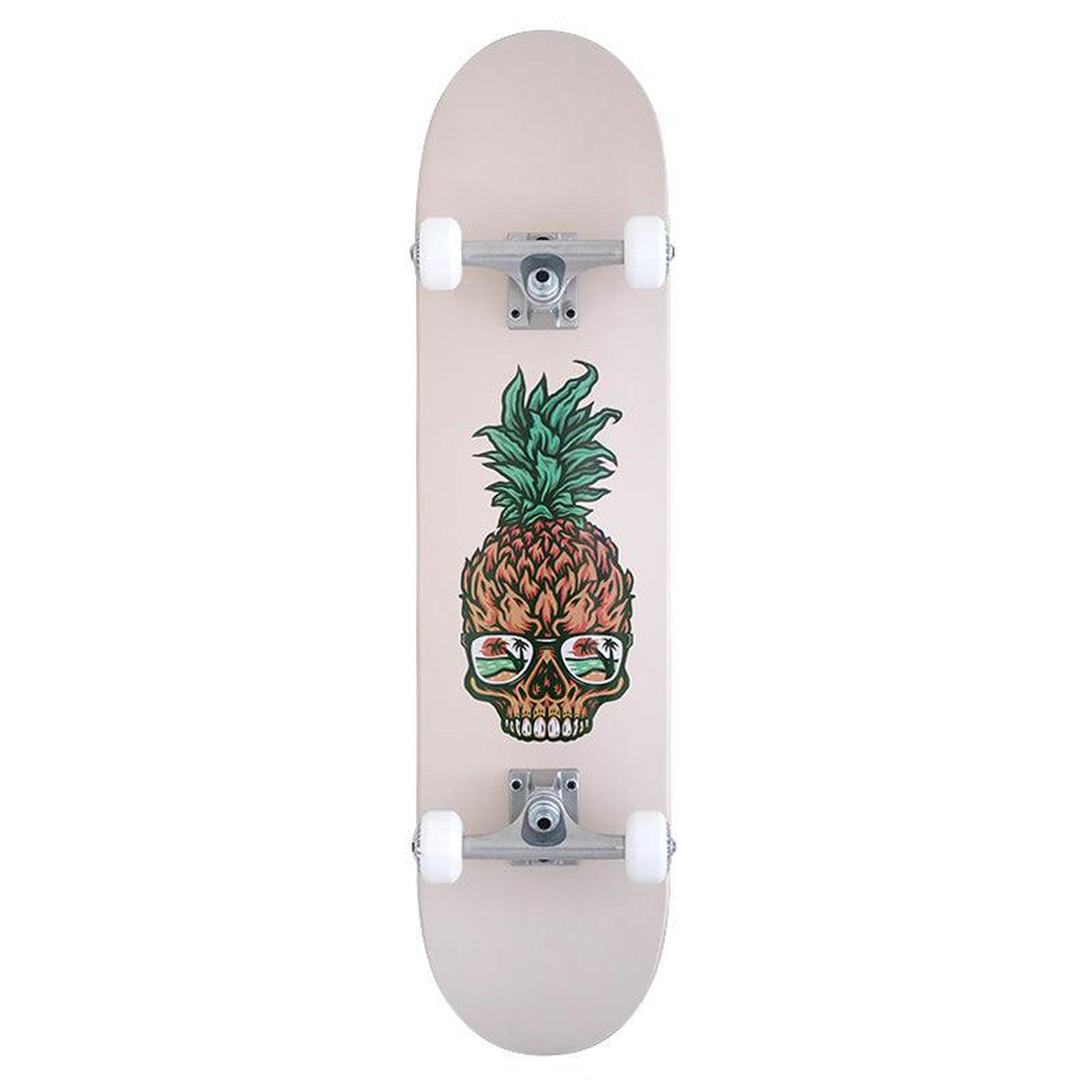 SkatenHagen Komplett Skateboard - Pineapple Skull-ScootWorld.se