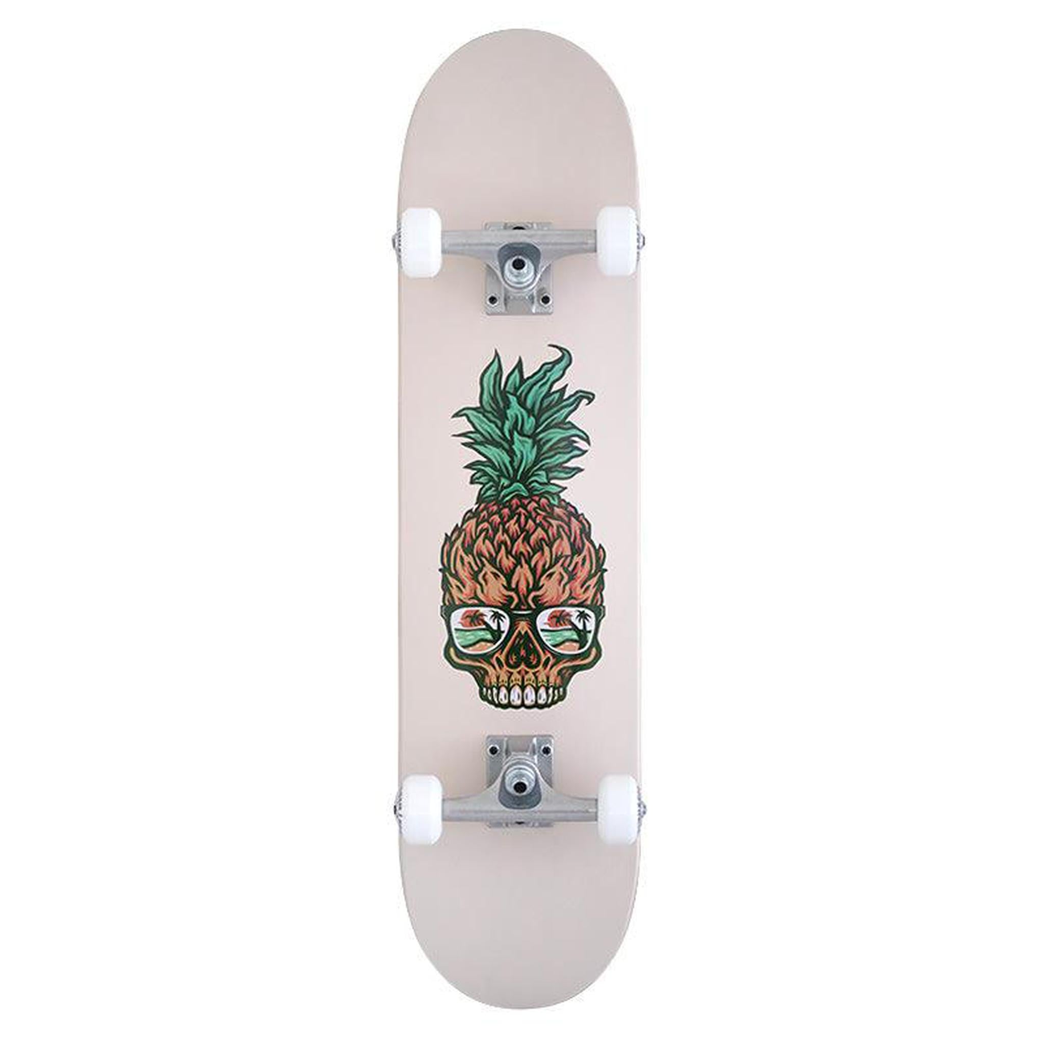 SkatenHagen Komplett Skateboard - Pineapple Skull-ScootWorld.se