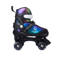 VENOR Ignite LED Side-By-Side Rullskridskor - Chameleon Rainbow-ScootWorld.se
