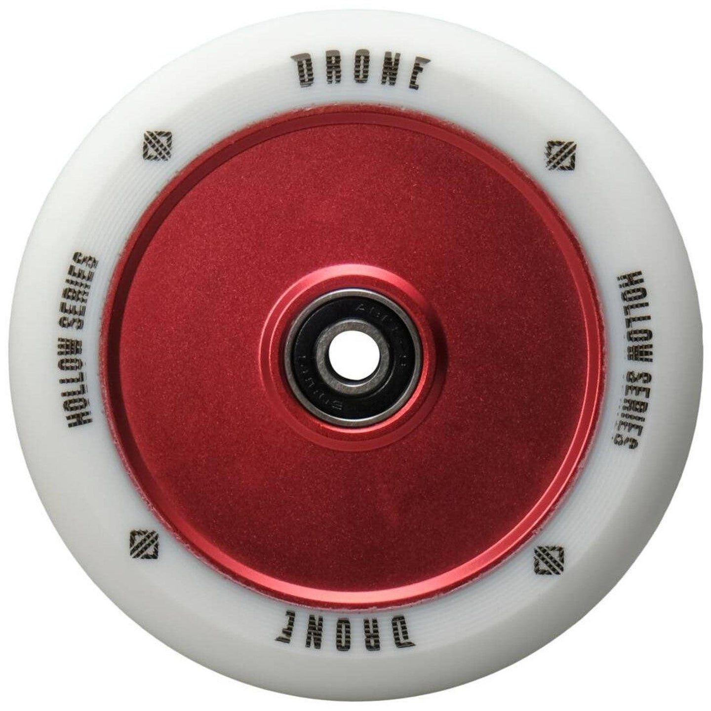 Drone Hollow Series Sparkcykel Hjul - Röd-ScootWorld.se