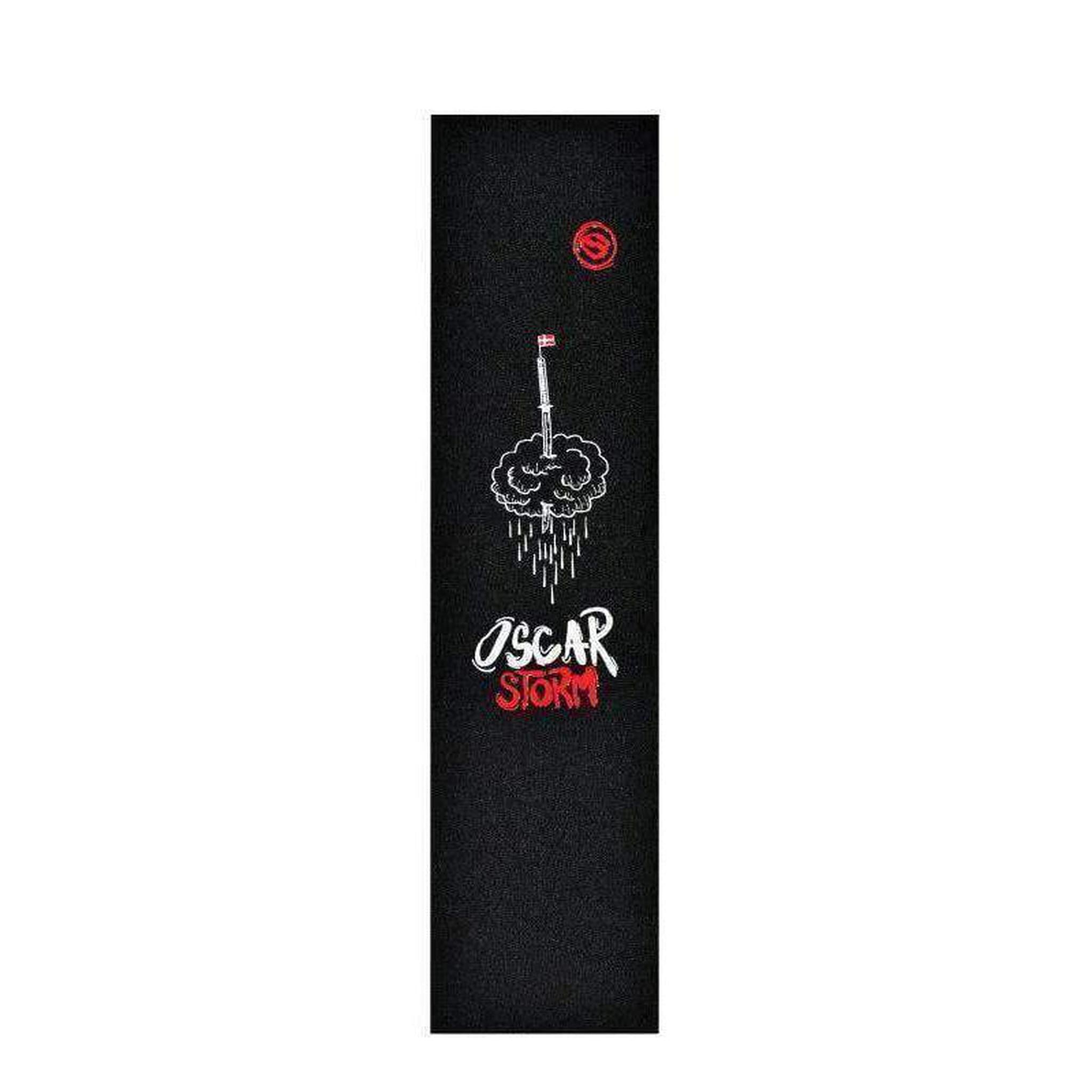Striker Oscar Storm Signature Kickbike Griptape - Black-ScootWorld.se