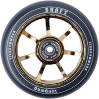 Longway Shaft Kickbike Hjul - Gold-ScootWorld.se