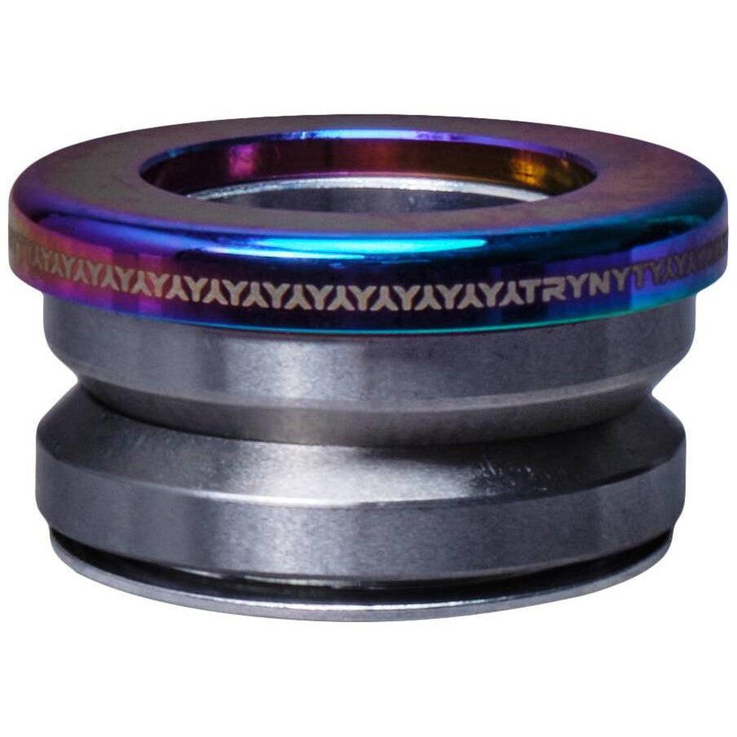 Trynyty Integrated Kickbike Headset - Oil Slick-ScootWorld.se