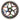 Striker Essence V3 Vit 110mm Sparkcykel Hjul - Galaxy Mix-ScootWorld.se