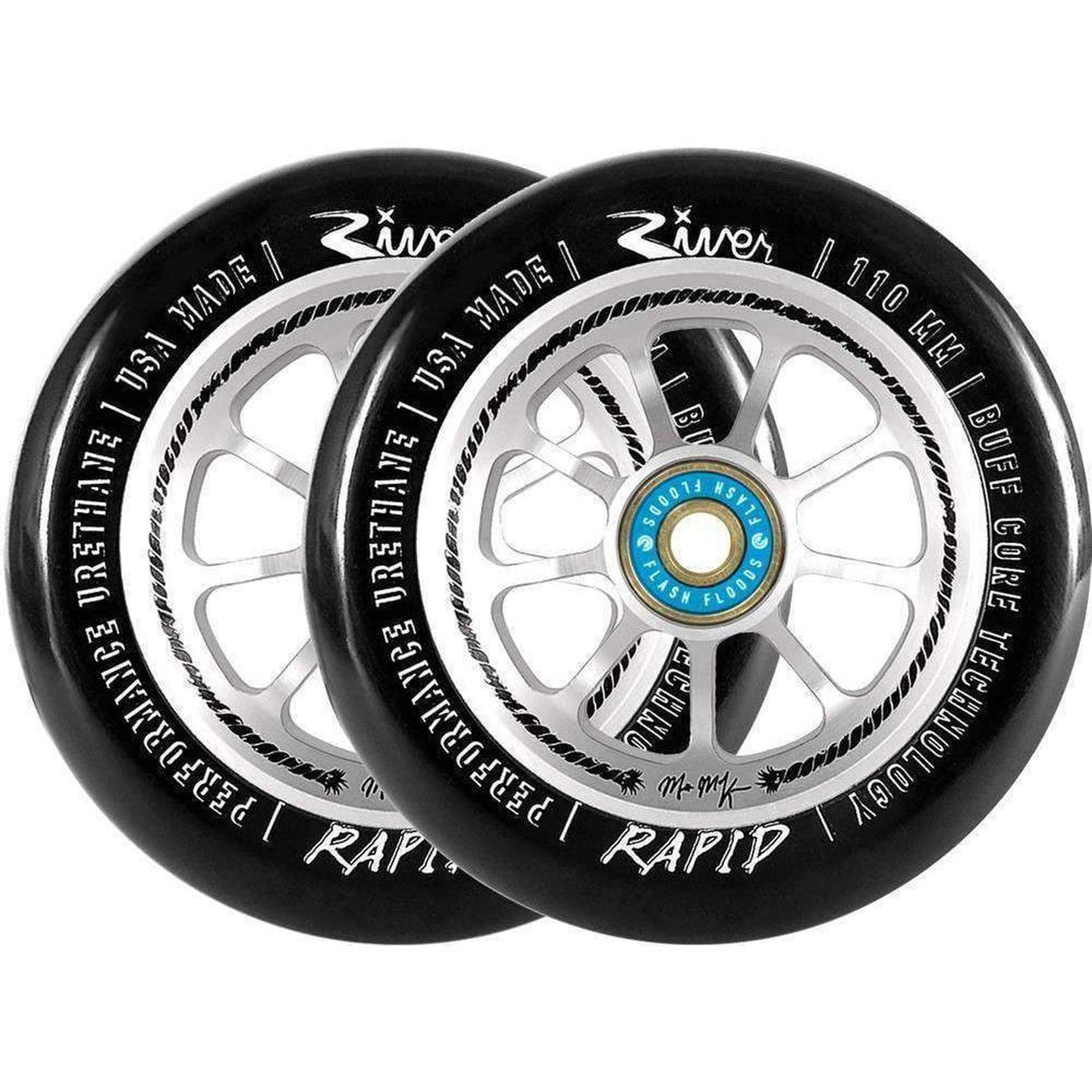 River Rapid Wheels Matt McKeen Sparkcykel Hjul 2-Pak - Hold Fast-ScootWorld.se