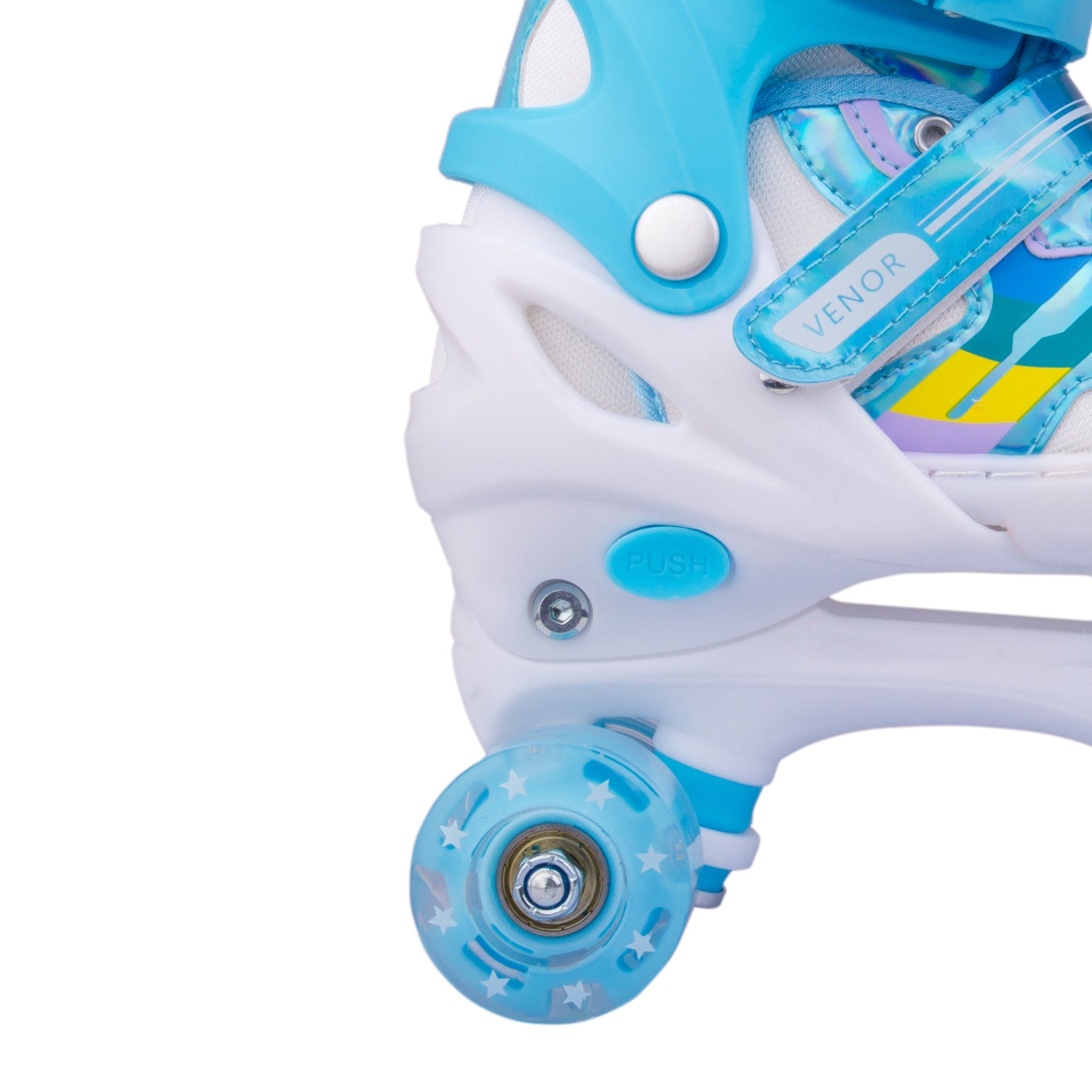 VENOR Ignite LED Side-By-Side Rullskridskor - Turkos-ScootWorld.se