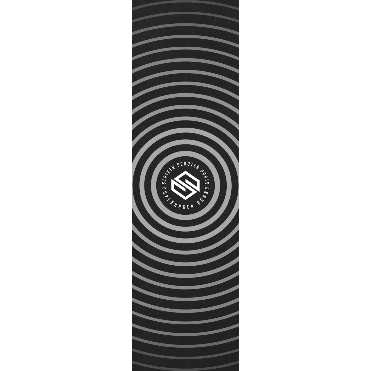 Striker 6.5" Sparkcykel Griptape - Rings Grey-ScootWorld.se