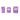 Reversal Skyddssats Barn 3-pack - Faded Purple-ScootWorld.se
