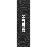 Striker 6.5" Sparkcykel Griptape - Topo Swirl Grey-ScootWorld.se