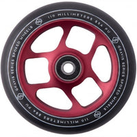 Striker Gravis Spoked 110mm Sparkcykel Hjul - Bordeaux Red-ScootWorld.se