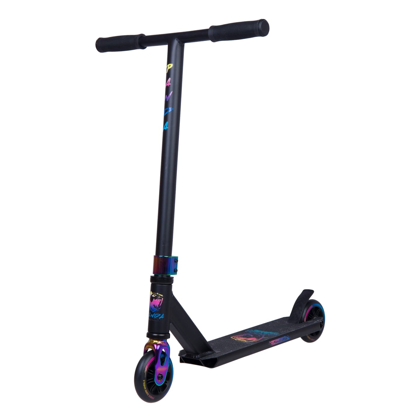 Panda Cub Trick Sparkcykel - Black/Rainbow