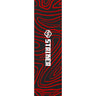 Striker 6.5" Sparkcykel Griptape - Topo Swirl Red