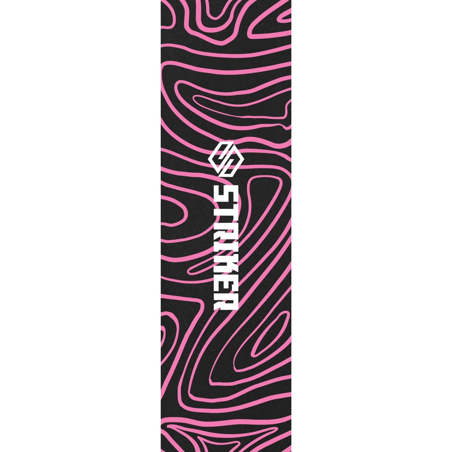 Striker 6.5" Sparkcykel Griptape - Topo Swirl Pink-ScootWorld.se