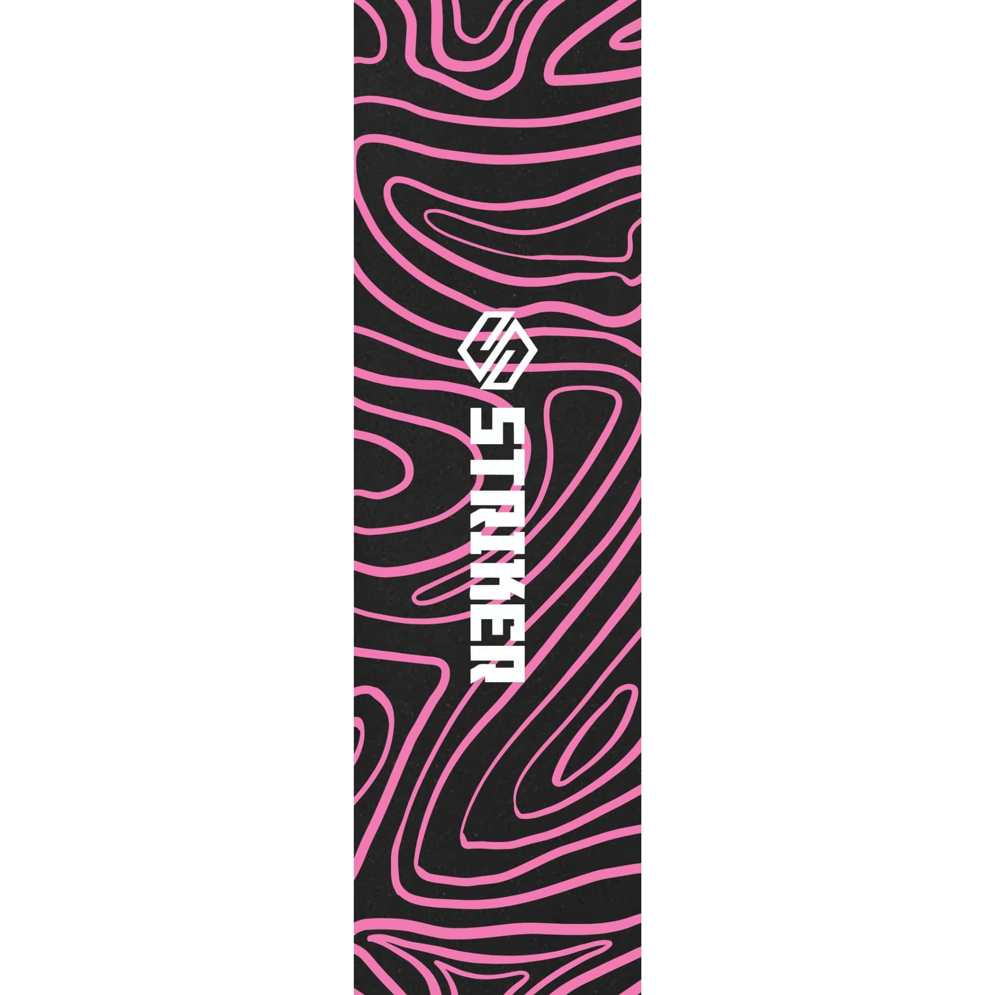 Striker 6.5" Sparkcykel Griptape - Topo Swirl Pink-ScootWorld.se