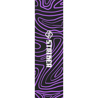 Striker 6.5" Sparkcykel Griptape - Topo Swirl Purple-ScootWorld.se