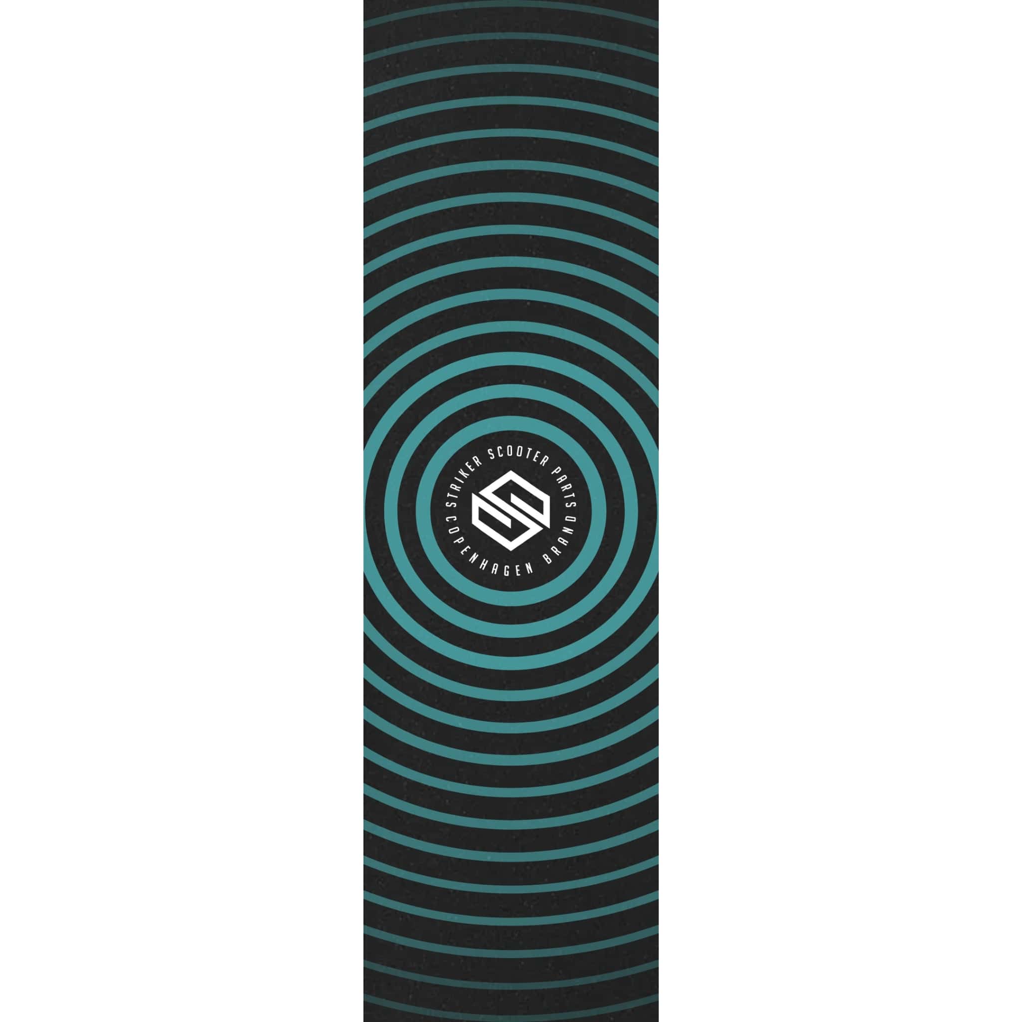 Striker 6.5" Sparkcykel Griptape - Rings Teal-ScootWorld.se