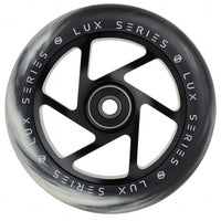 Striker Lux Spoked 110mm Sparkcykel Hjul - Svart/Vit-ScootWorld.se