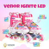 VENOR Ignite LED Inliners - Shiny Pink