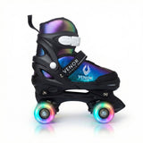 VENOR Ignite LED Side-By-Side Rullskridskor - Chameleon Rainbow-ScootWorld.se