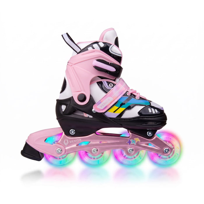 VENOR Ignite LED Inliners - Svart/Pink